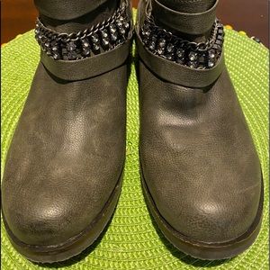 Coconuts Jewel &Chain Embellished Boots